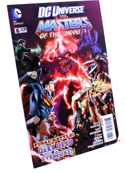 DC Universe vs. Masters of the Universe US-Comic 6: Final battle: Dark Orko vs. Everyone!